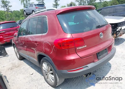 2012 Volkswagen Tiguan Se z USA, uszkodzony, nr VIN WVGAV7AX8CW002960
